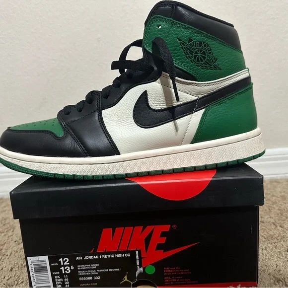 Jordan | Shoes | Air Jordan Pine Green Used Leather Size 12 